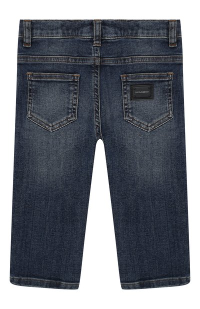 Джинсы DOLCE & GABBANA синего цвета по цене 19950 руб., арт. L11F98/LD725, фото 2 Джинсы DOLCE & GABBANA, арт. L11F98/LD725, фото 2