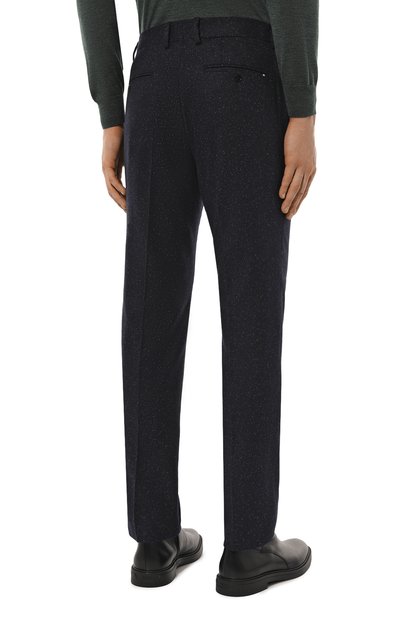 Брюки из шерсти и шелка BOSS, арт. 50528074, фото 4