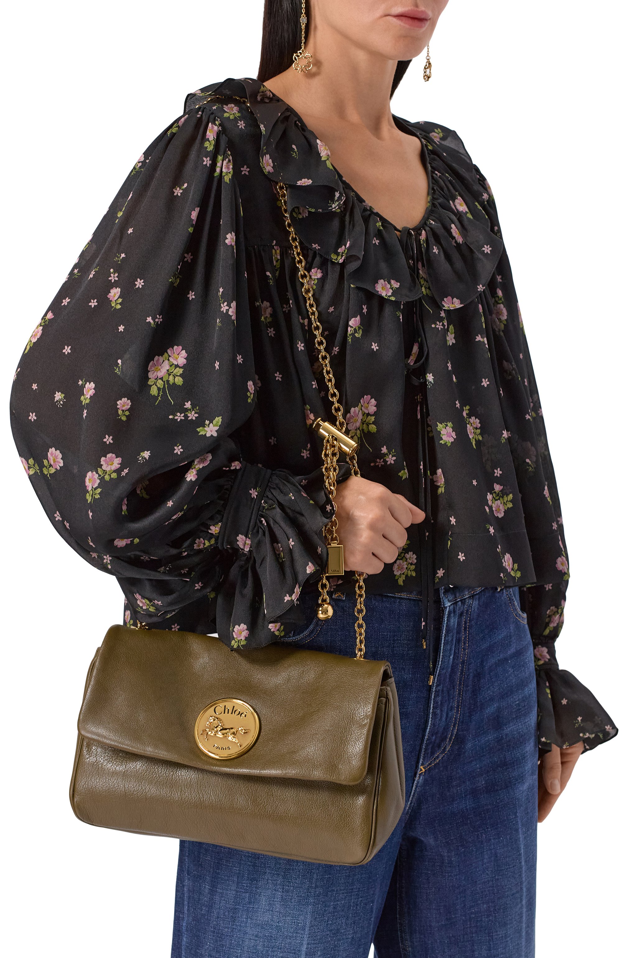 Сумка chloé heritage CHLOÉ, арт. CHC25AS584P75, фото 2