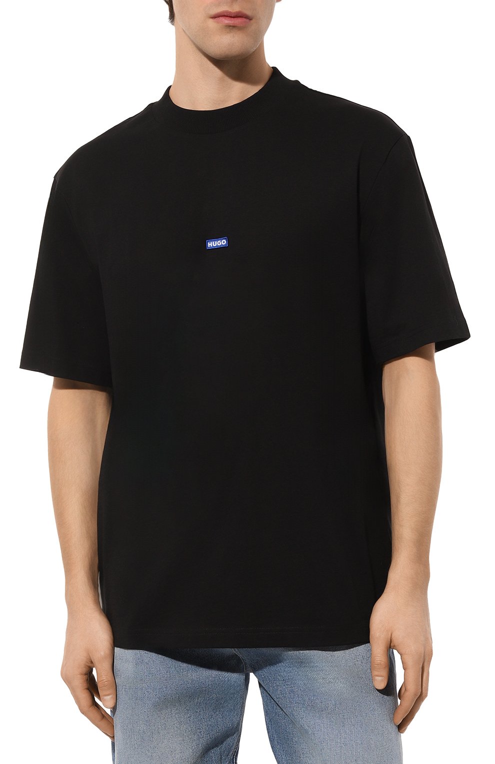 Хлопковая футболка HUGO BLUE, арт. 50509991, фото 3