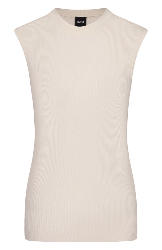 Топ из вискозы BOSS 50473237 Кремовый 50473237