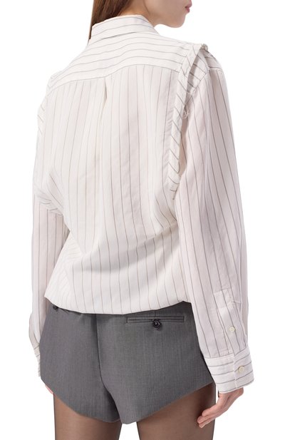 Рубашка из вискозы и шелка JEAN PAUL GAULTIER, арт. 25/04-W-ST036/W038, фото 4