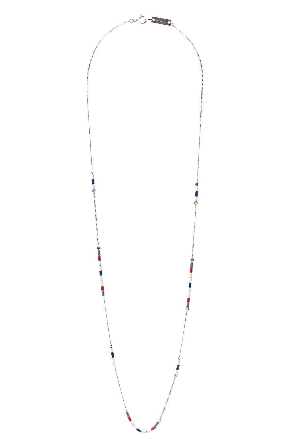 Колье ISABEL MARANT серебряного цвета по цене 22550 руб., арт. SA0252-22P004B, фото 1 Колье ISABEL MARANT, арт. SA0252-22P004B, фото 1