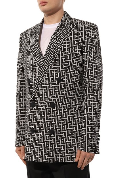 Двубортный пиджак BALMAIN, арт. AH0SG030VD23, фото 3