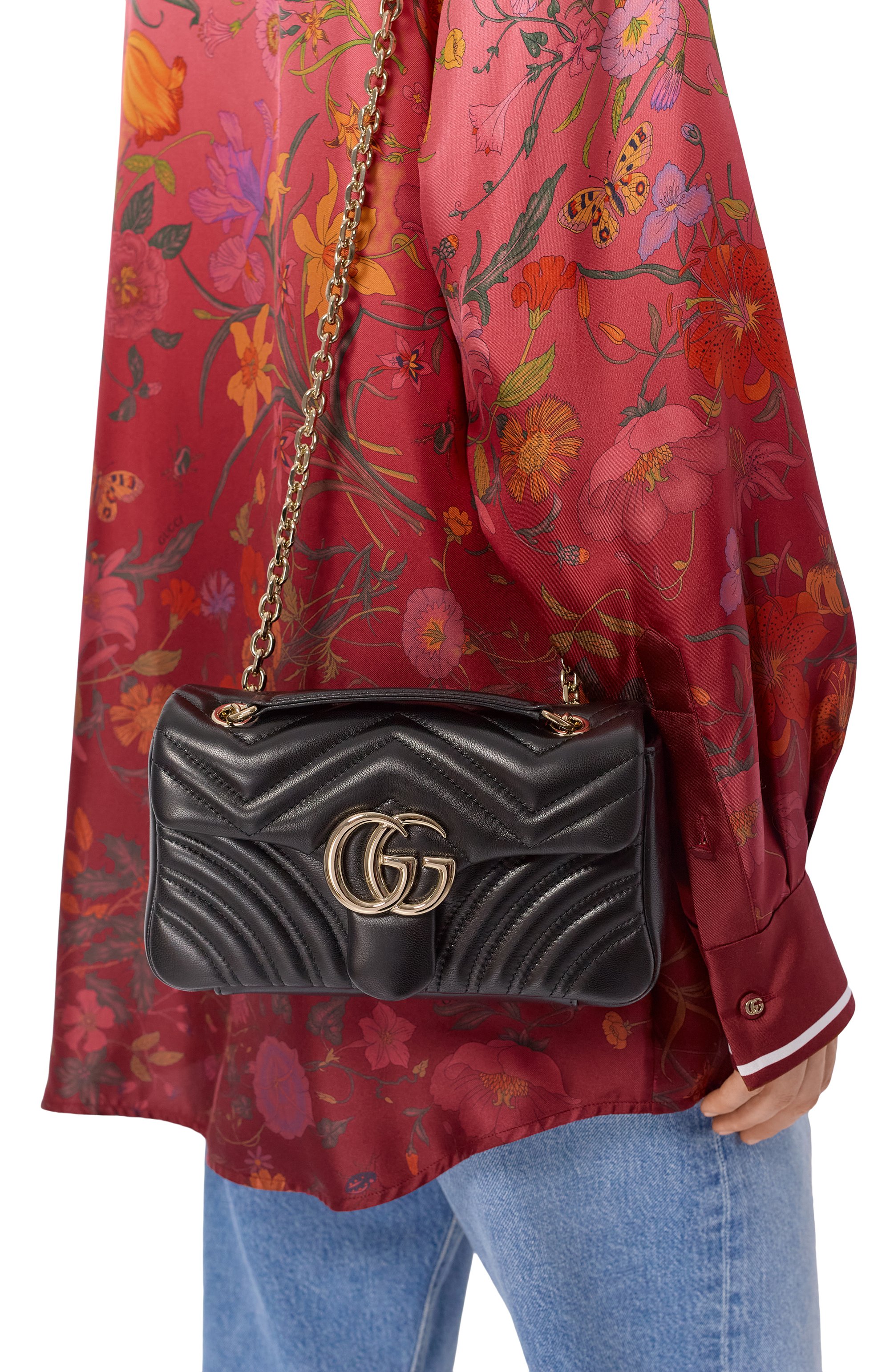 Сумка gg marmont small GUCCI, арт. 837280/AAE38, фото 2