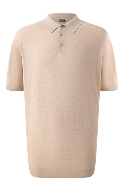 Мужская хлопковое поло KITON, арт. UMK0706120S