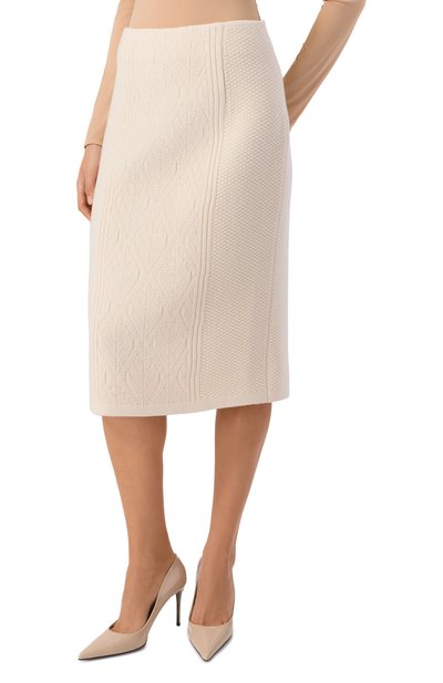 Юбка из шерсти и кашемира FREEAGE, арт. W26.SK120.2030.101, фото 3