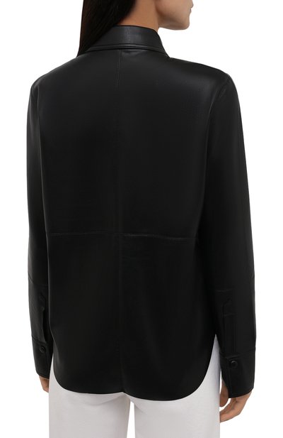 Рубашка из экокожи NANUSHKA, арт. NW20CRSH02299, фото 4