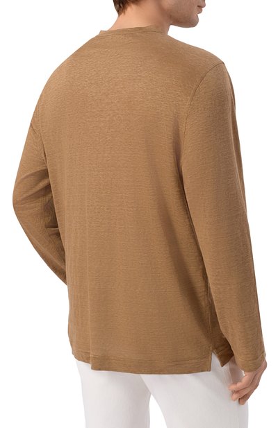 Льняной лонгслив-хенли STEFANO RICCI, арт. K919510S4B/T26205, фото 4