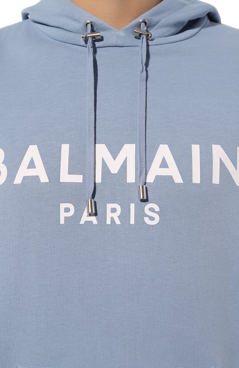 Хлопковое худи BALMAIN, арт. CH1JR002/BB65, фото 1