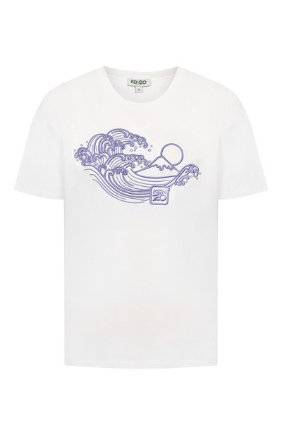 Женская хлопковая футболка KENZO, арт. FA52TS956939