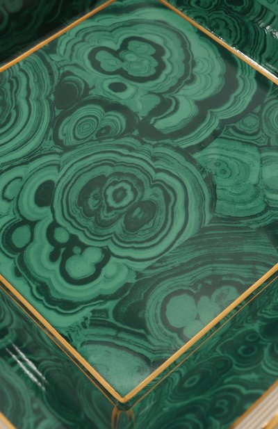 Поднос STEFANO RICCI темно-зеленого цвета по цене 99000 руб., арт. 0AST24/MLCH02, фото 3 Поднос STEFANO RICCI, арт. 0AST24/MLCH02, фото 3