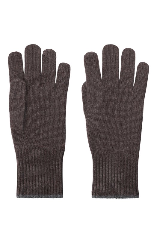 Кашемировые перчатки Brunello Cucinelli M2293118 Коричневый  M2293118 Фото 2