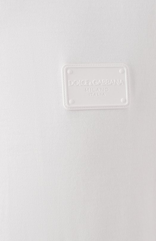Хлопковая футболка Dolce & Gabbana G8PN9T/G7NTW Белый  G8PN9T/G7NTW Фото 6