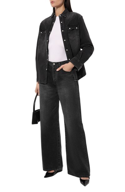 Джинсовая рубашка LESYANEBO, арт. FW23/DENIMSHIRT01, фото 2