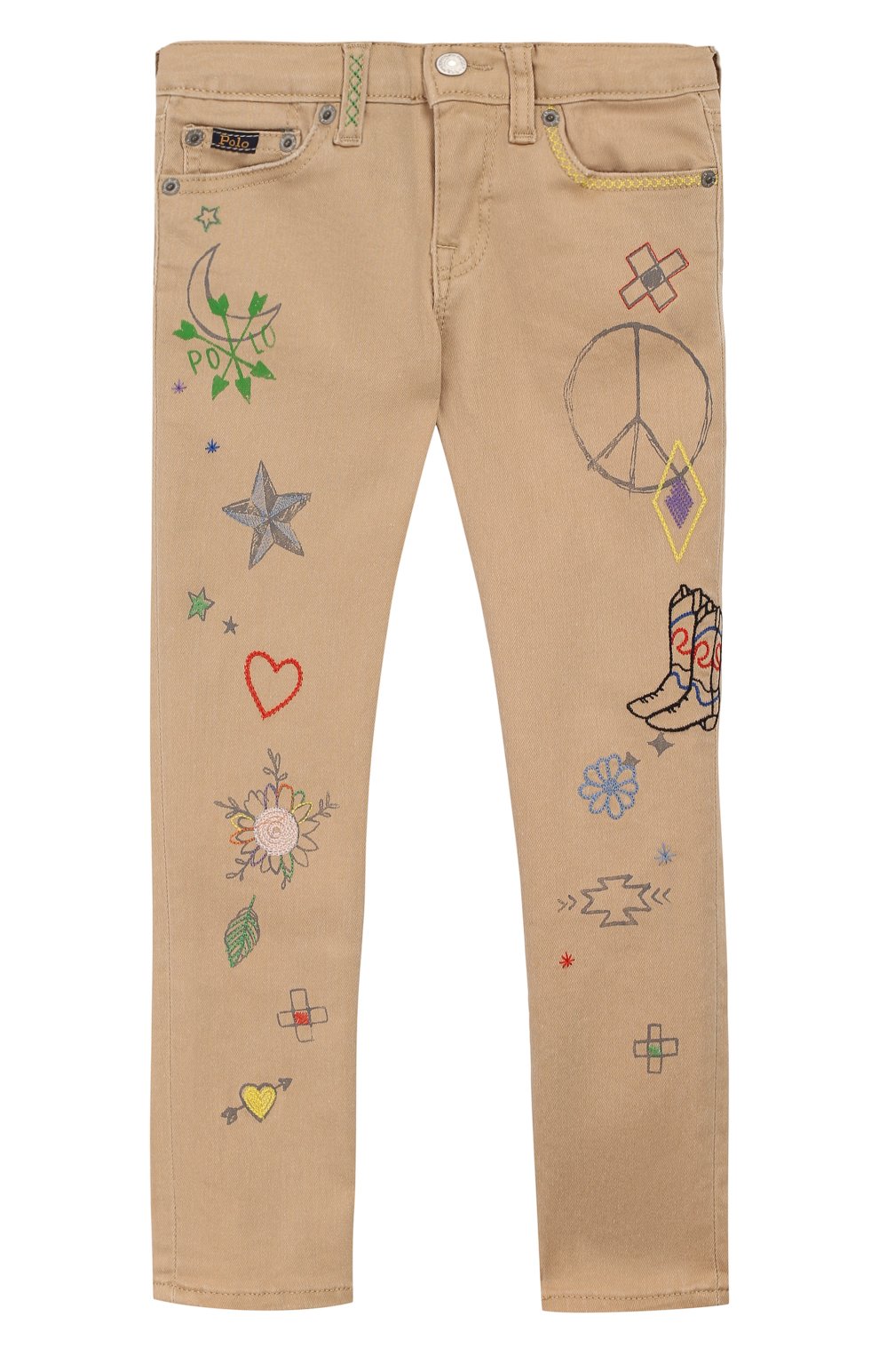 Джинсы POLO RALPH LAUREN бежевого цвета по цене 11150 руб., арт. 312753481, фото 1 Джинсы POLO RALPH LAUREN, арт. 312753481, фото 1