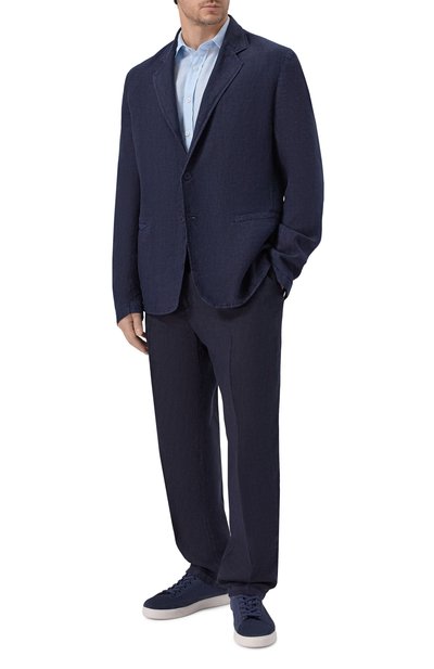 Льняные брюки INLINUM, арт. JEAN 19/TR0PEA, фото 2