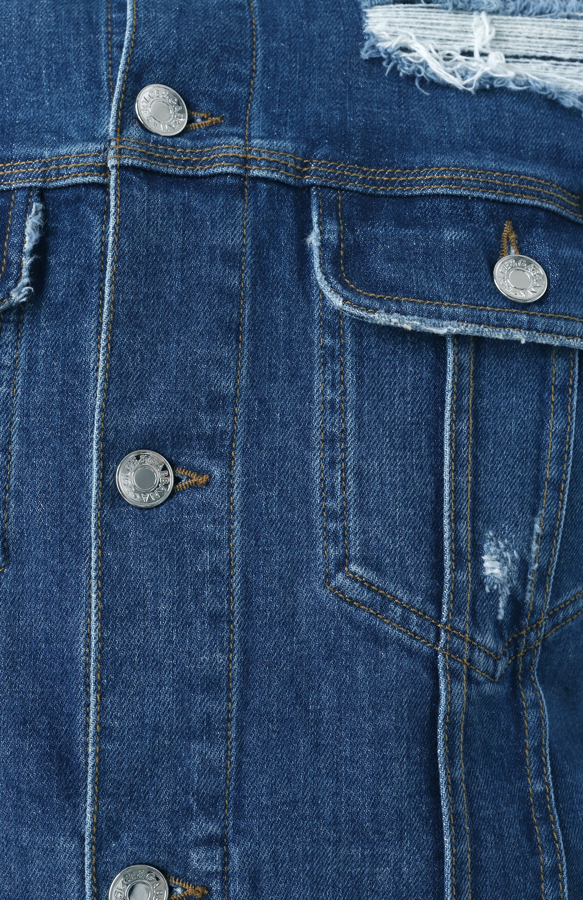 Джинсовая куртка DOLCE & GABBANA, арт. G9VZ8D/G8NL5, фото 6