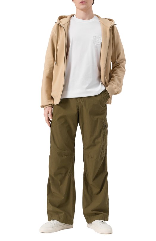 Хлопковая футболка Dolce & Gabbana G8PN9Z/G7NYJ Белый  G8PN9Z/G7NYJ Фото 2