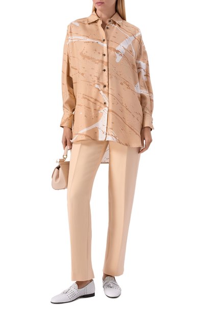 Кожаные лоферы DOUCAL'S белого цвета по цене 69950 руб., арт. DD8875MEGNUZ280N, фото 3 Кожаные лоферы DOUCAL'S, арт. DD8875MEGNUZ280N, фото 3