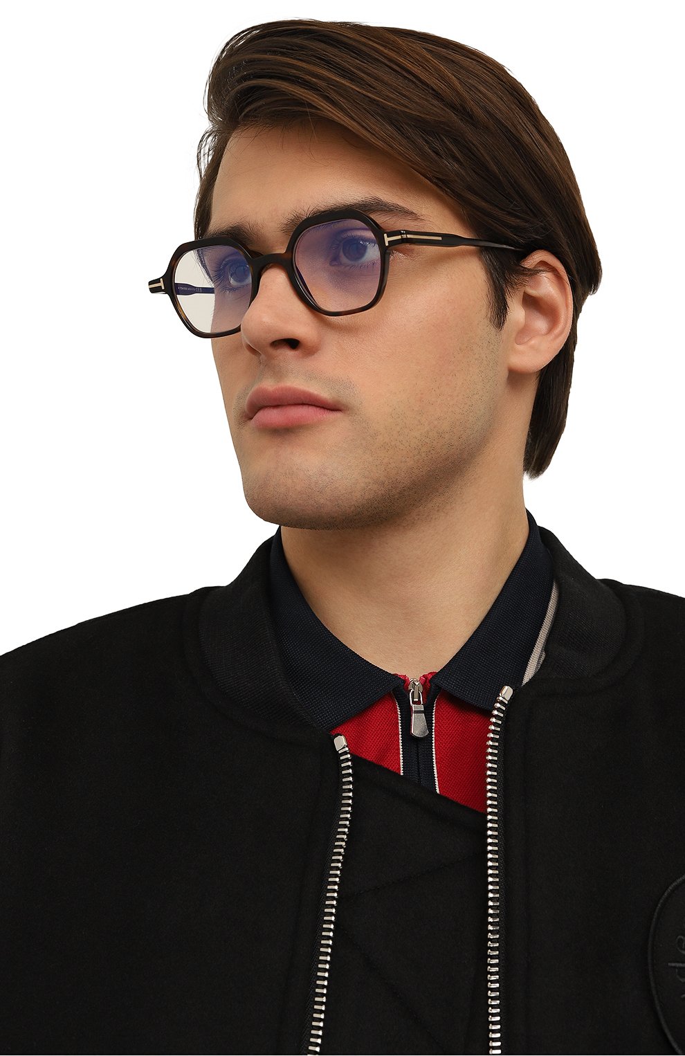 Оправа TOM FORD коричневого цвета по цене 46350 руб., арт. TF5900-B 052, фото 2 Оправа TOM FORD, арт. TF5900-B 052, фото 2