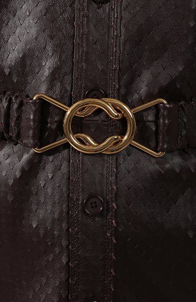 Кожаное платье BOTTEGA VENETA, арт. 574639/VF3S0, фото 5