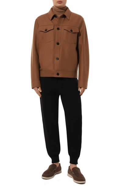 Хлопковые джоггеры BRUNELLO CUCINELLI, арт. M2920B2310, фото 2