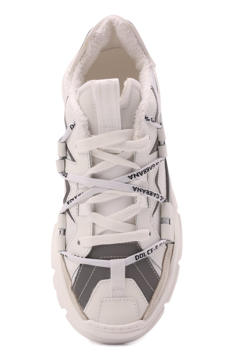 Кожаные кроссовки DOLCE & GABBANA, арт. DA5037/AQ669/37-39, фото 4