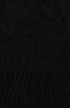 Мужская шапка из шерсти и вискозы VALENTINO черного цвета, арт. WY0HB00W/FAT | Фото 3 (Материал: Текстиль, Шерсть, Вискоза; Региональные ограничения белый список (Axapta Mercury): RU; Кросс-КТ: Трикотаж; Материал сплава: Проставлено; Нос: Не проставлено)