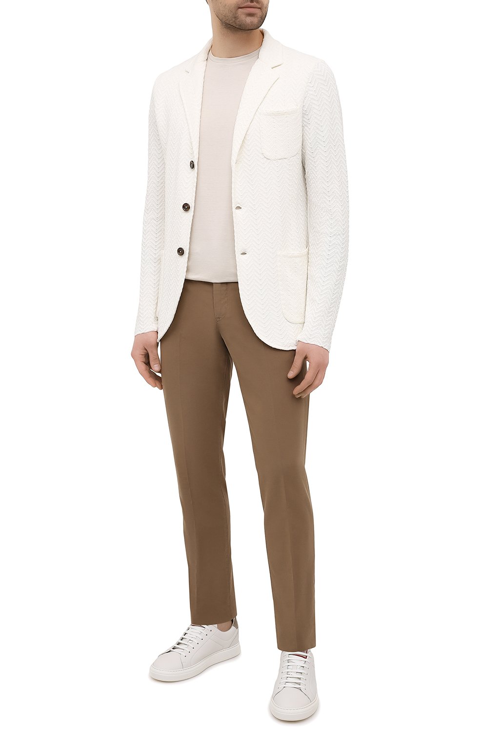 Хлопковый пиджак ELEVENTY PLATINUM, арт. C76GIAC01 MAG0A001, фото 2