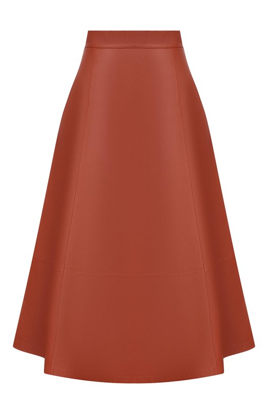 Кожаная юбка MVST M26.2PW.L906/L011 NAPPA Коричневый M26.2PW.L906/L011 NAPPA