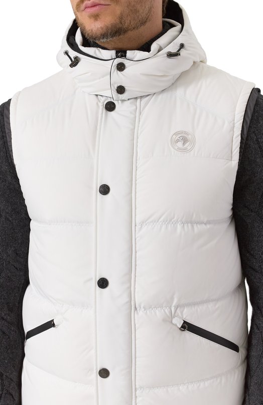 Пуховый жилет Stefano Ricci M6J5400080/PL002Q Белый  M6J5400080/PL002Q Фото 5