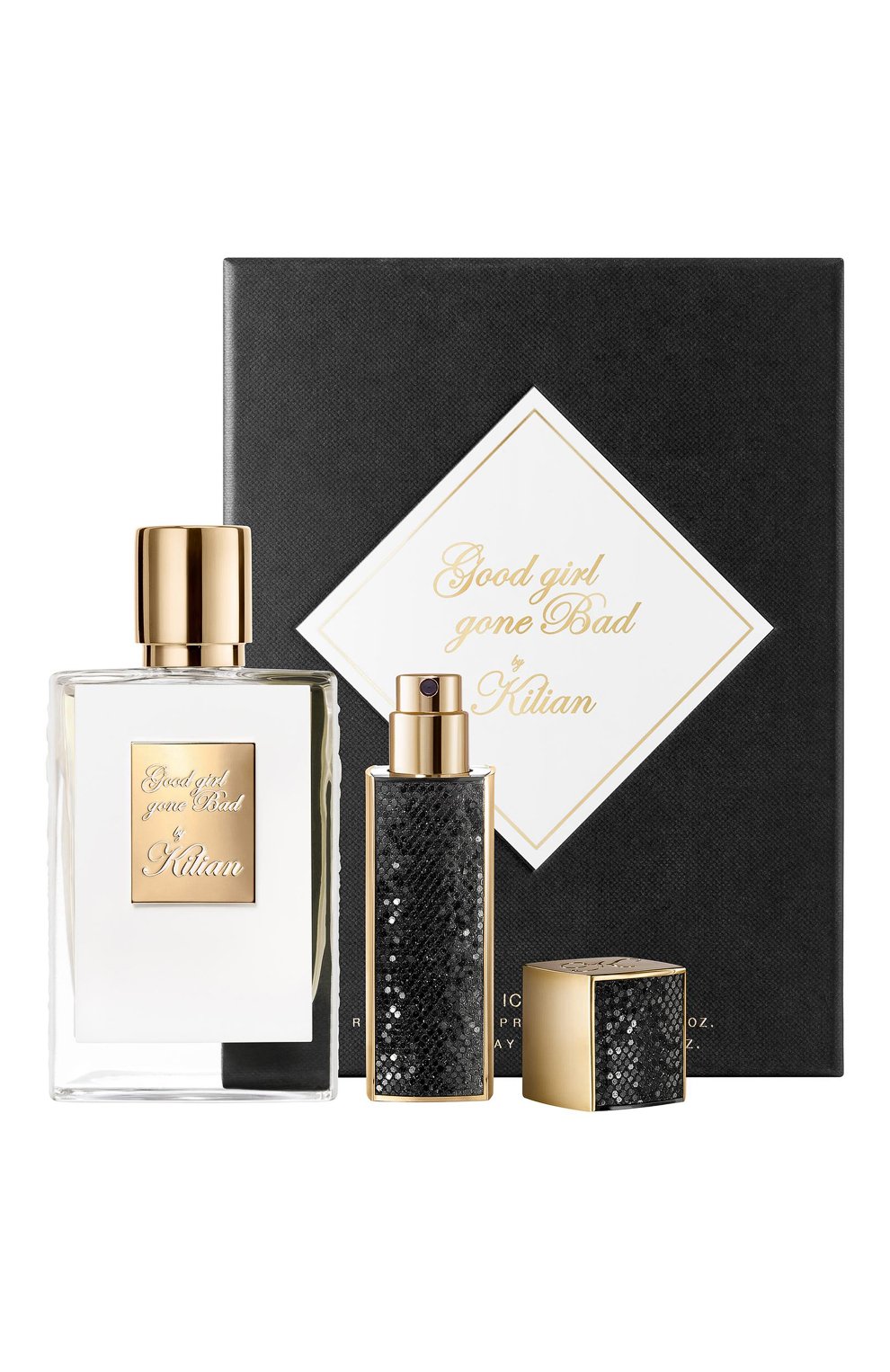 Парфюмерный набор good girl gone bad (50+7,5ml) KILIAN PARIS бесцветного цвета по цене 22500 руб., арт. 3700550224945, фото 1 Парфюмерный набор good girl gone bad (50+7,5ml) KILIAN PARIS, арт. 3700550224945, фото 1