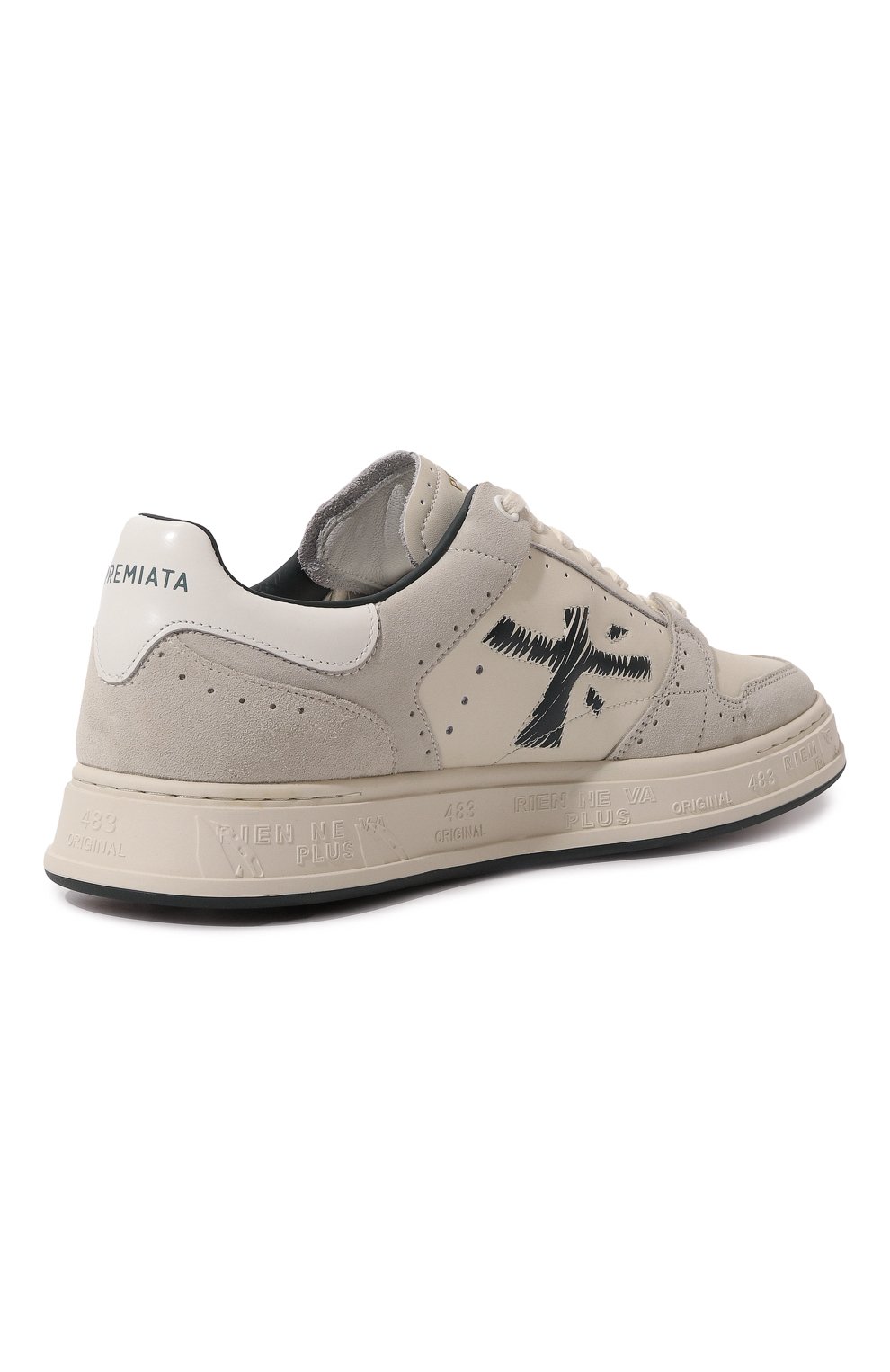 Кожаные кеды quinn PREMIATA, арт. QUINN/VAR 6513, фото 5