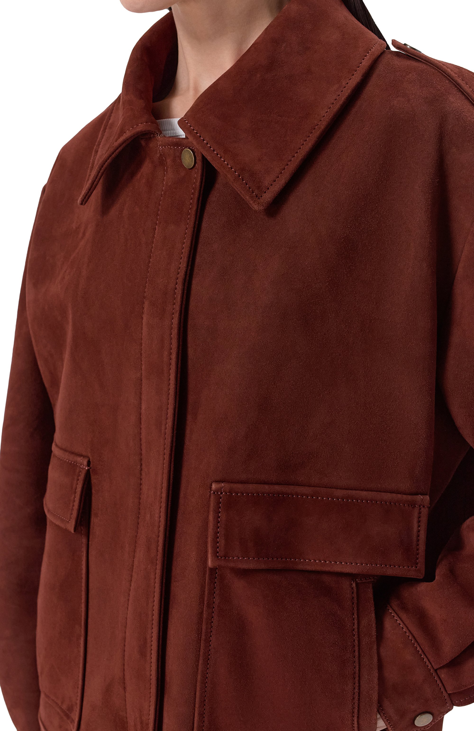 Замшевая куртка BATS, арт. СJ_J_150, фото 5