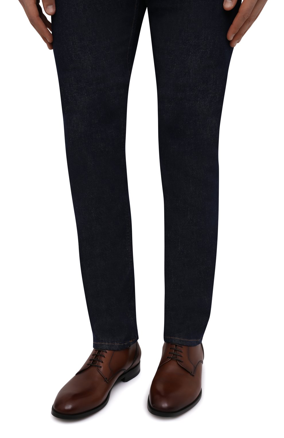 Кожаные дерби ZEGNA, арт. A4465X-LHNAX, фото 3