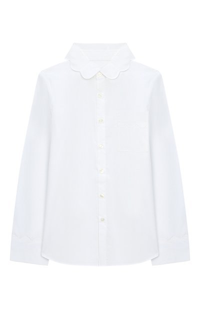 Хлопковая блузка BURBERRY, арт. 8013749, фото 1