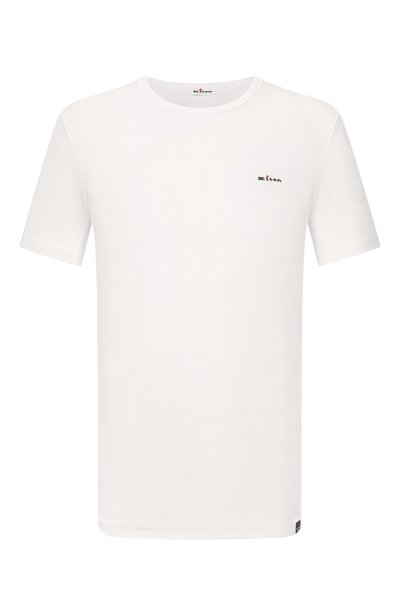 Мужская хлопковая футболка KITON, арт. UNWM008K0263L