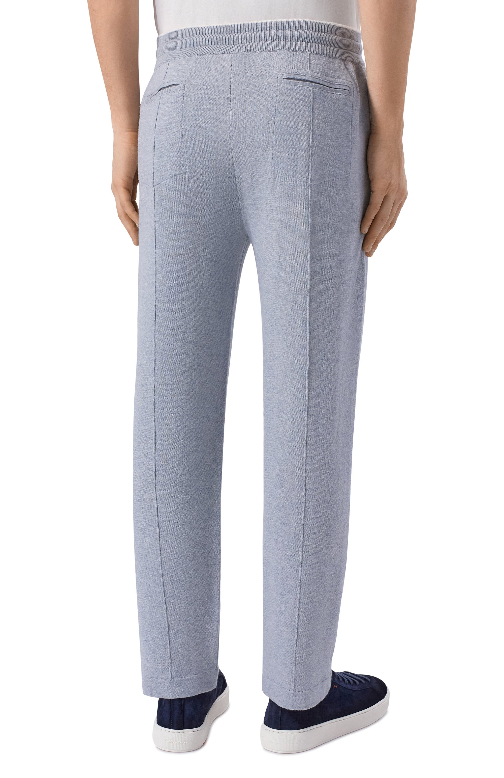 Брюки из хлопка и кашемира GRAN SASSO, арт. 57141/23202, фото 4