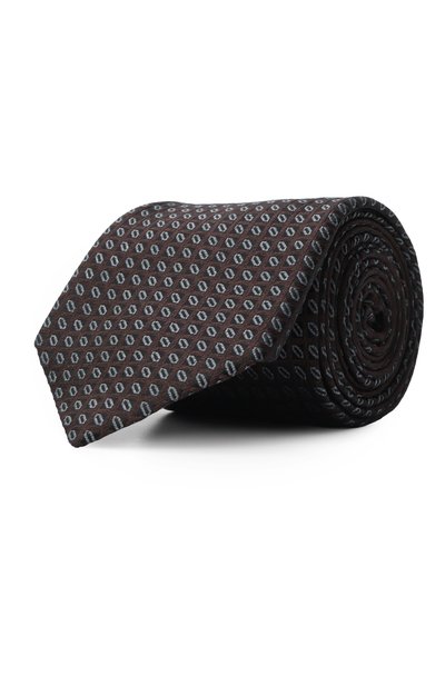 Мужской шелковый галстук CANALI, арт. 18/HJ04363