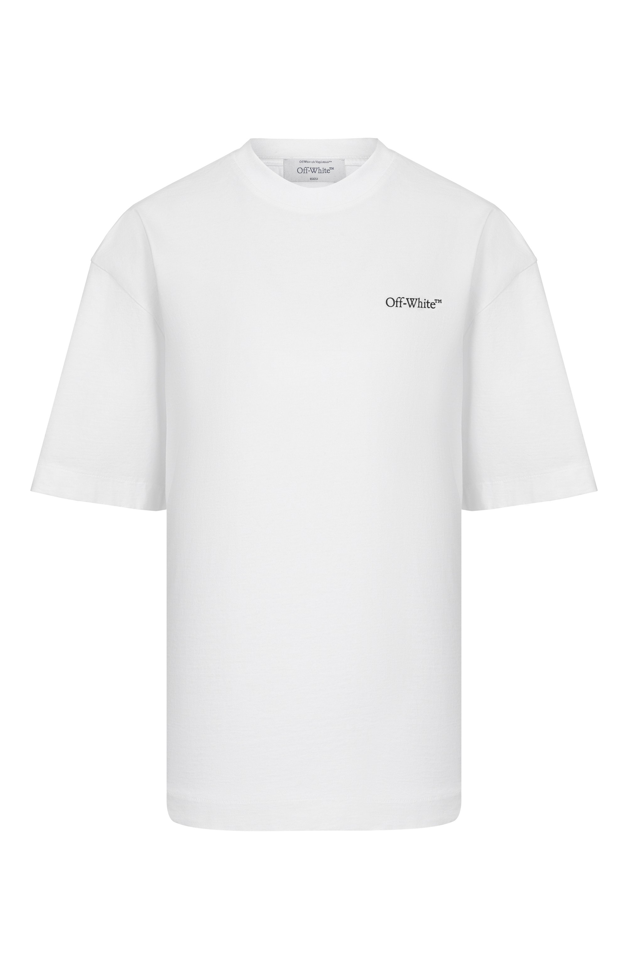 Хлопковая футболка OFF-WHITE, арт. 0WAA13FF25JER004, фото 1