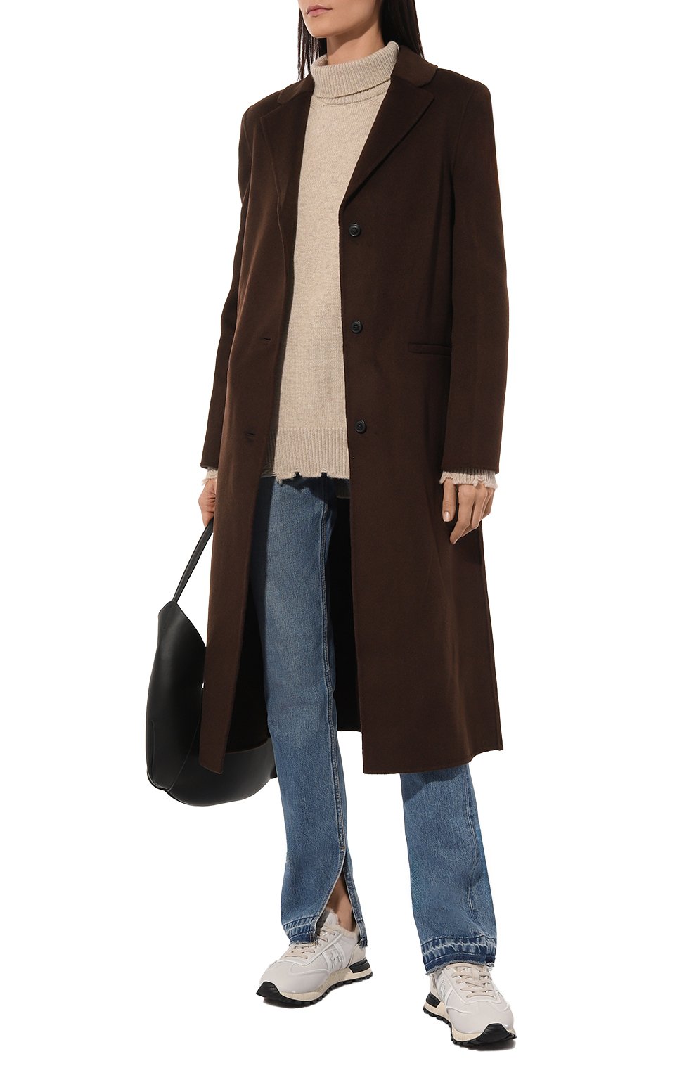 Пальто из шерсти и кашемира LOULOU DE SAISON, арт. MILL, фото 2