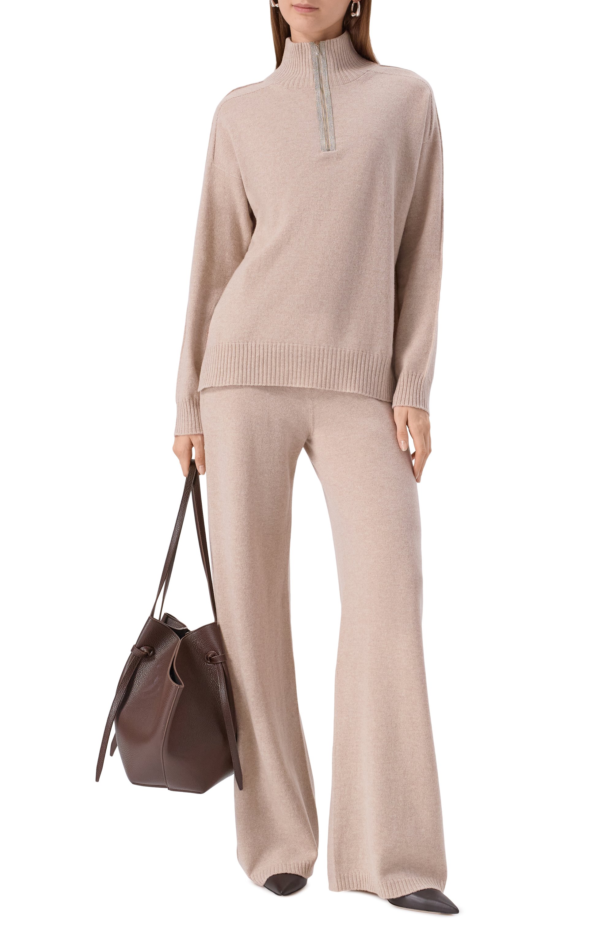 Брюки из шерсти и кашемира D.EXTERIOR, арт. 61161, фото 2