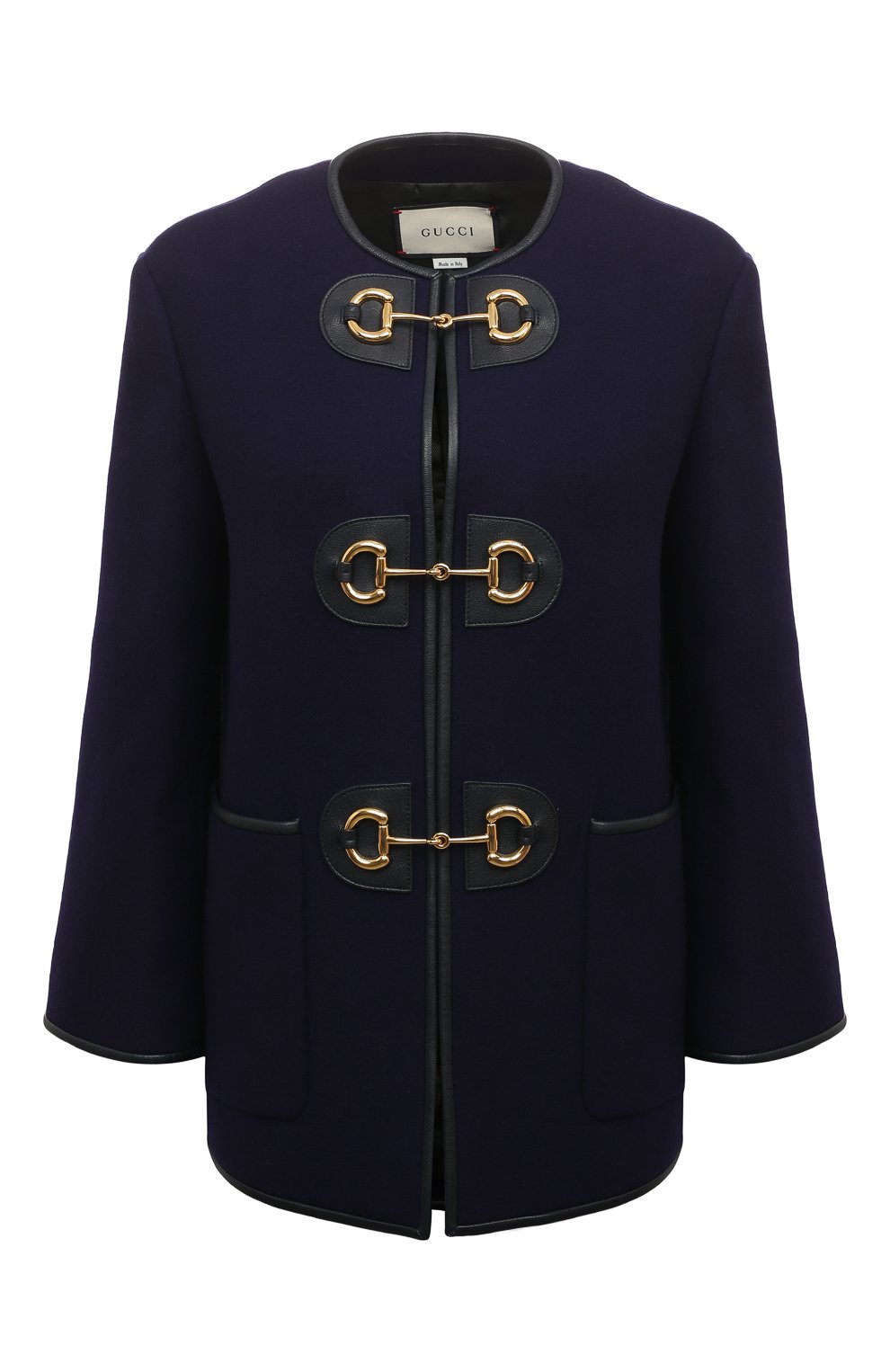 Шерстяное полупальто GUCCI, арт. 602562 Z8AGO, фото 1