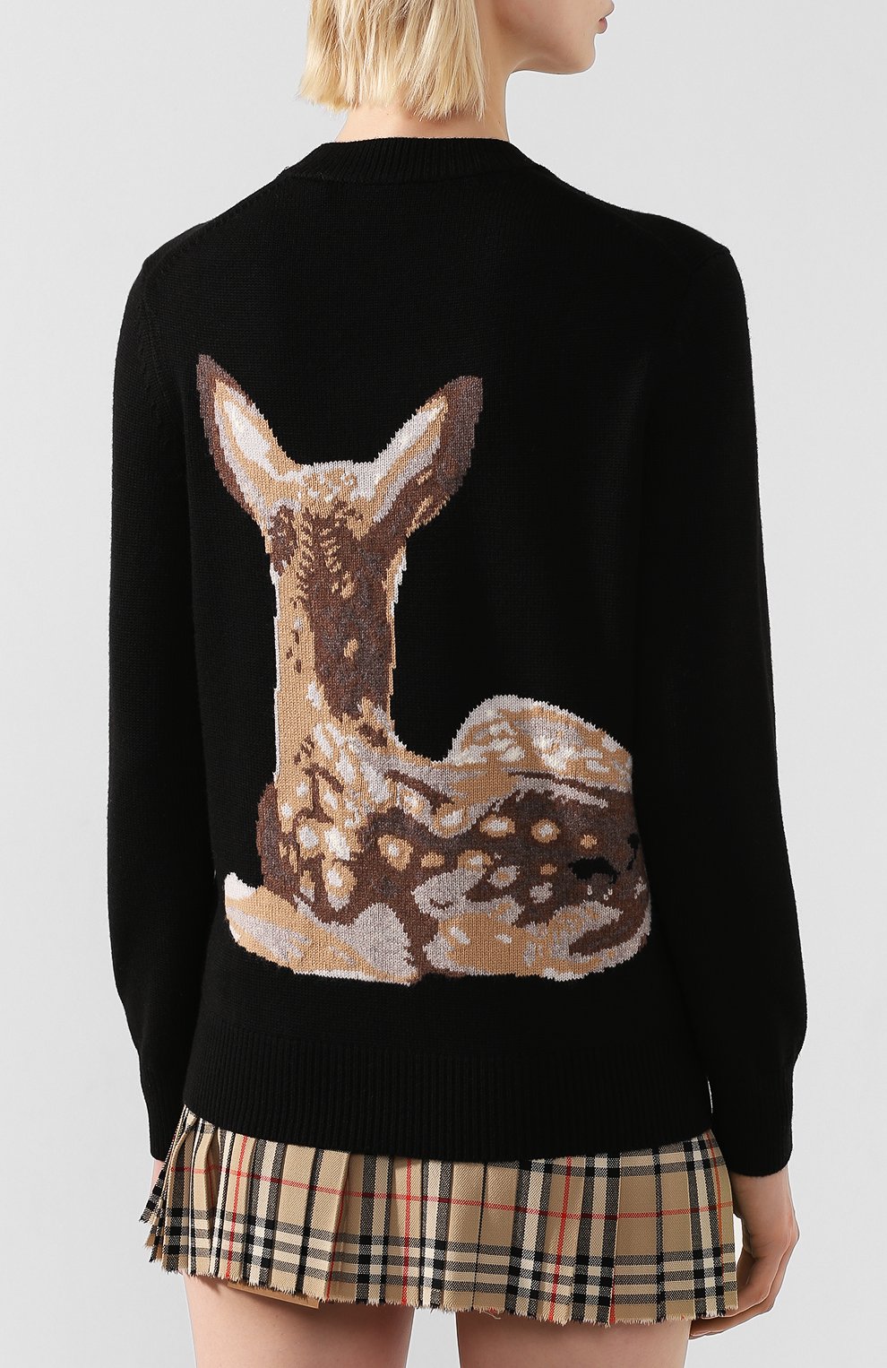 Шерстяной пуловер BURBERRY, арт. 8026297, фото 4