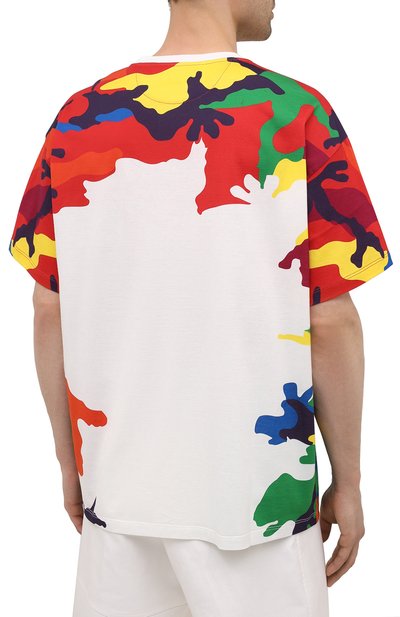 Хлопковая футболка VALENTINO, арт. WV3MG08I7NQ, фото 4