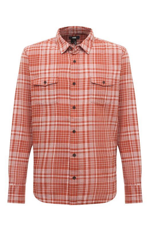 

Рубашка из хлопка и вискозы Paige, Оранжевый