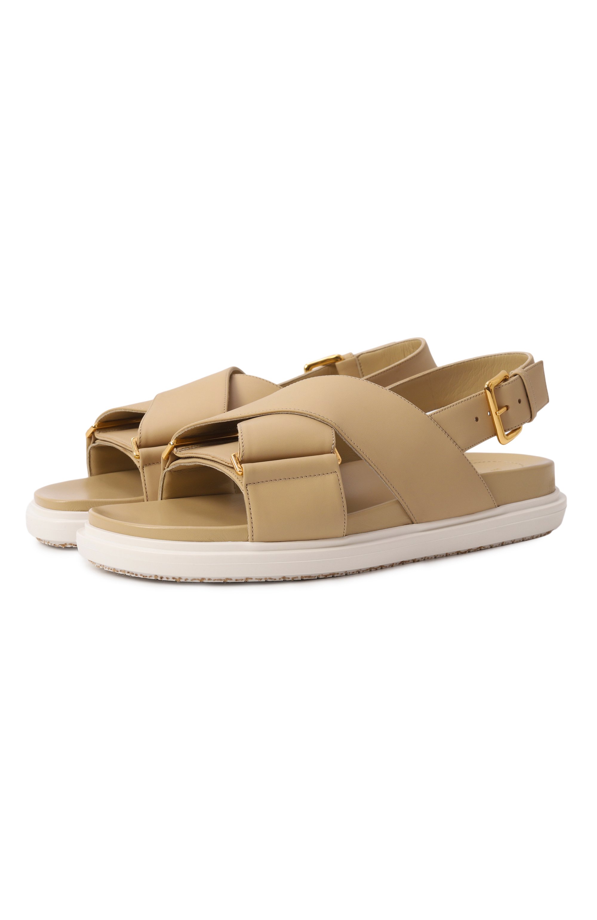 Кожаные сандалии fussbett MARNI, арт. FBMS015701/P3614, фото 1