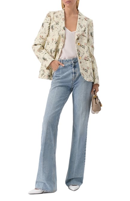Женский хлопковый жакет GIAMBATTISTA VALLI, арт. 25FWPVCA6171/63M0S