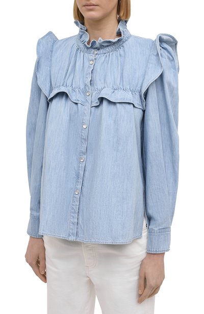 Джинсовая рубашка ISABEL MARANT ETOILE, арт. CH0617-21P023H/IDETY, фото 3